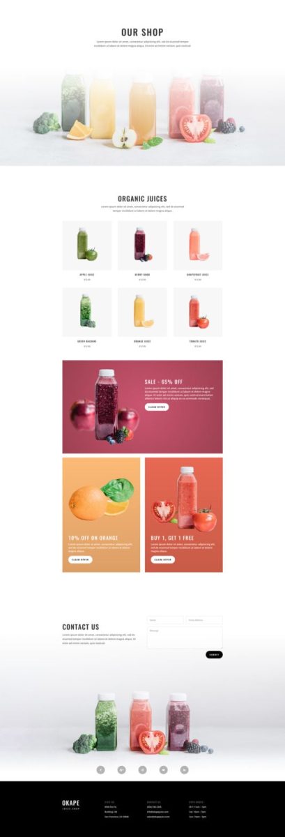 créer site internet boutique de jus de fruit3